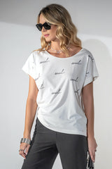 T-SHIRT MALHA DENIM