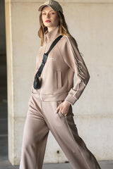 pantalon d'entraînement à jambes larges