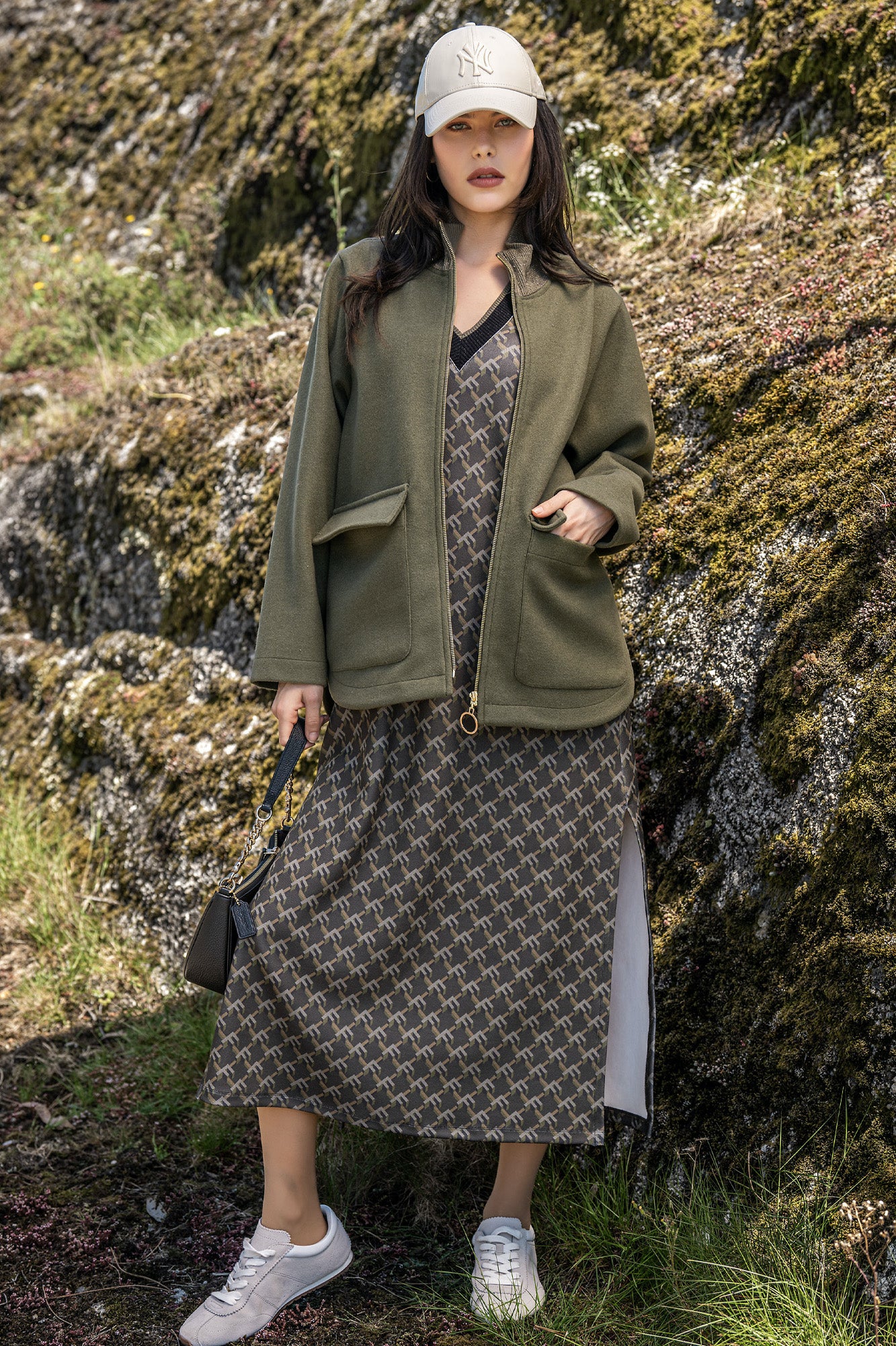 ROBE MIDI JACQUARD