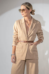 BLAZER TECIDO RISCAS