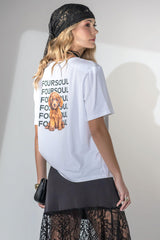T-SHIRT MALHA SUPER LOOSE