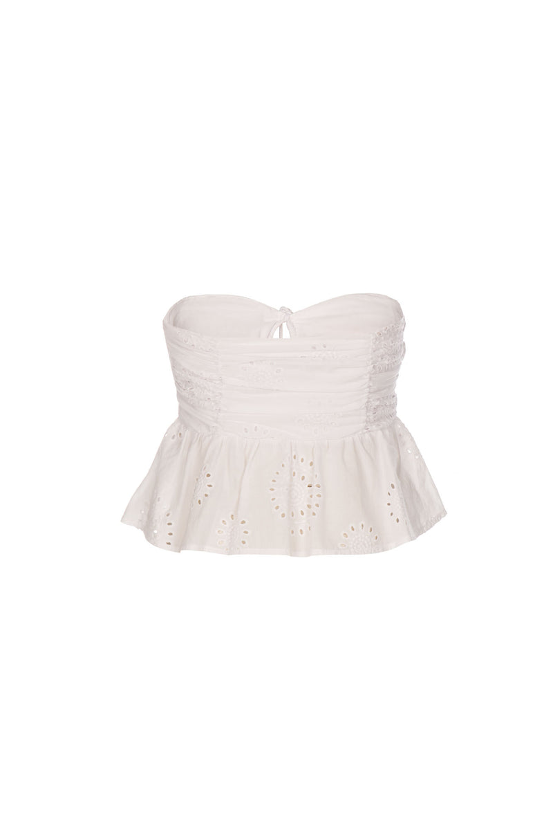 BRODERIE ANGLAISE TOP