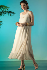 VESTIDO MALHA COM TRANSPARENCIA