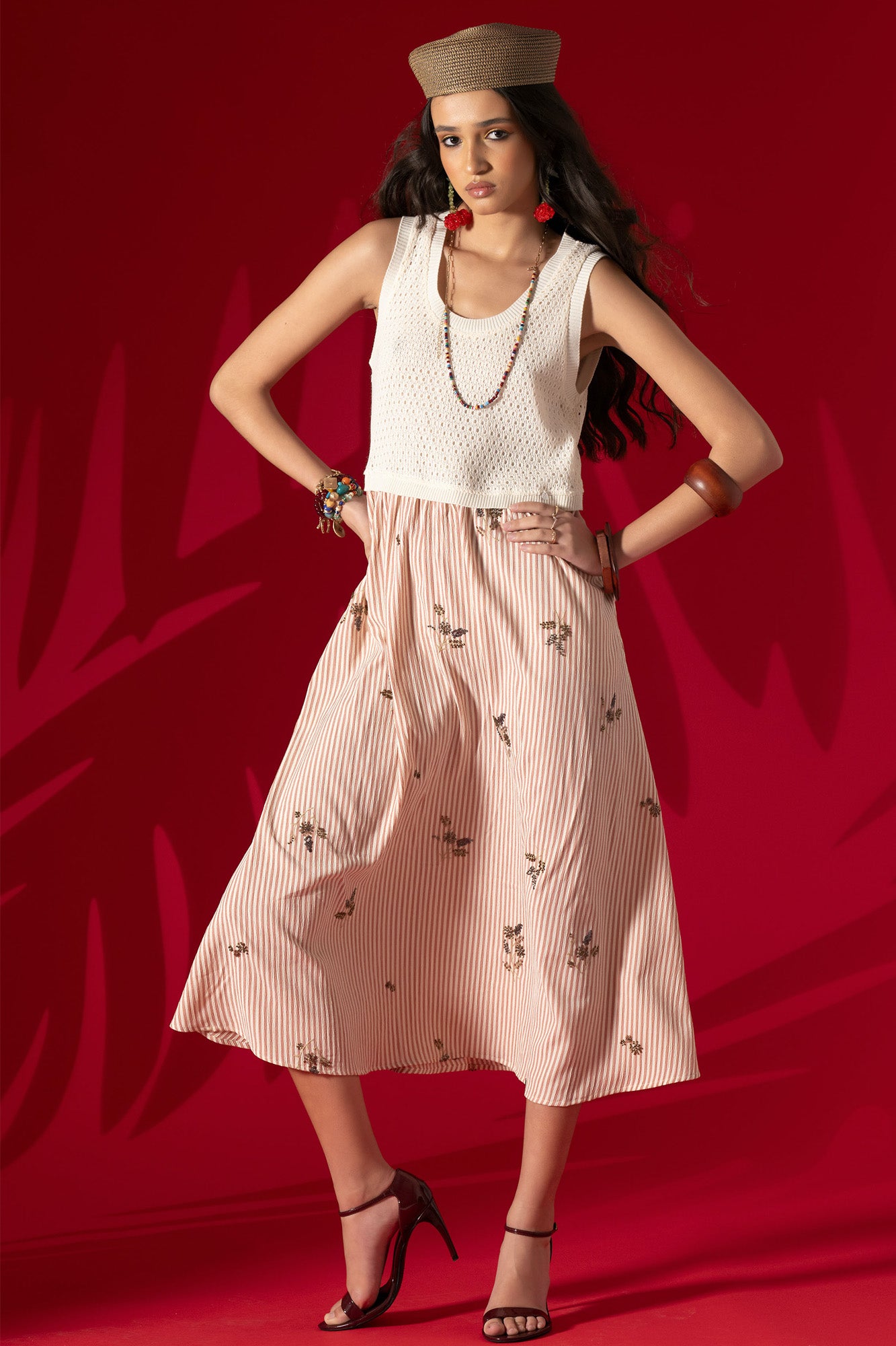 VESTIDO PLISSADO