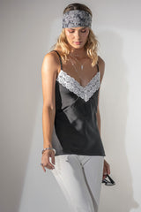 TOP TECIDO FITA RENDA