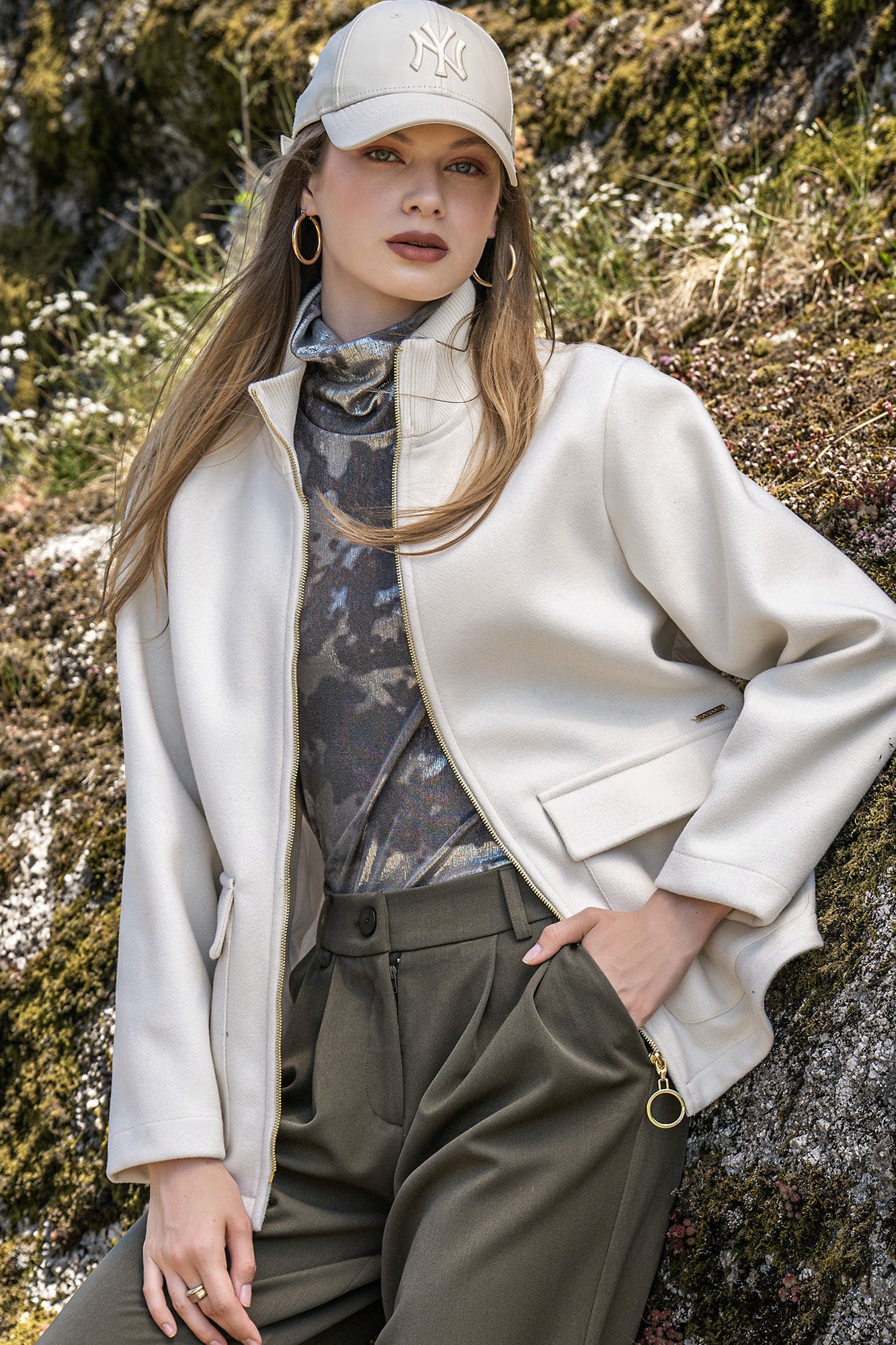 CHEMISE EN MAILLE MÉTALLISÉE