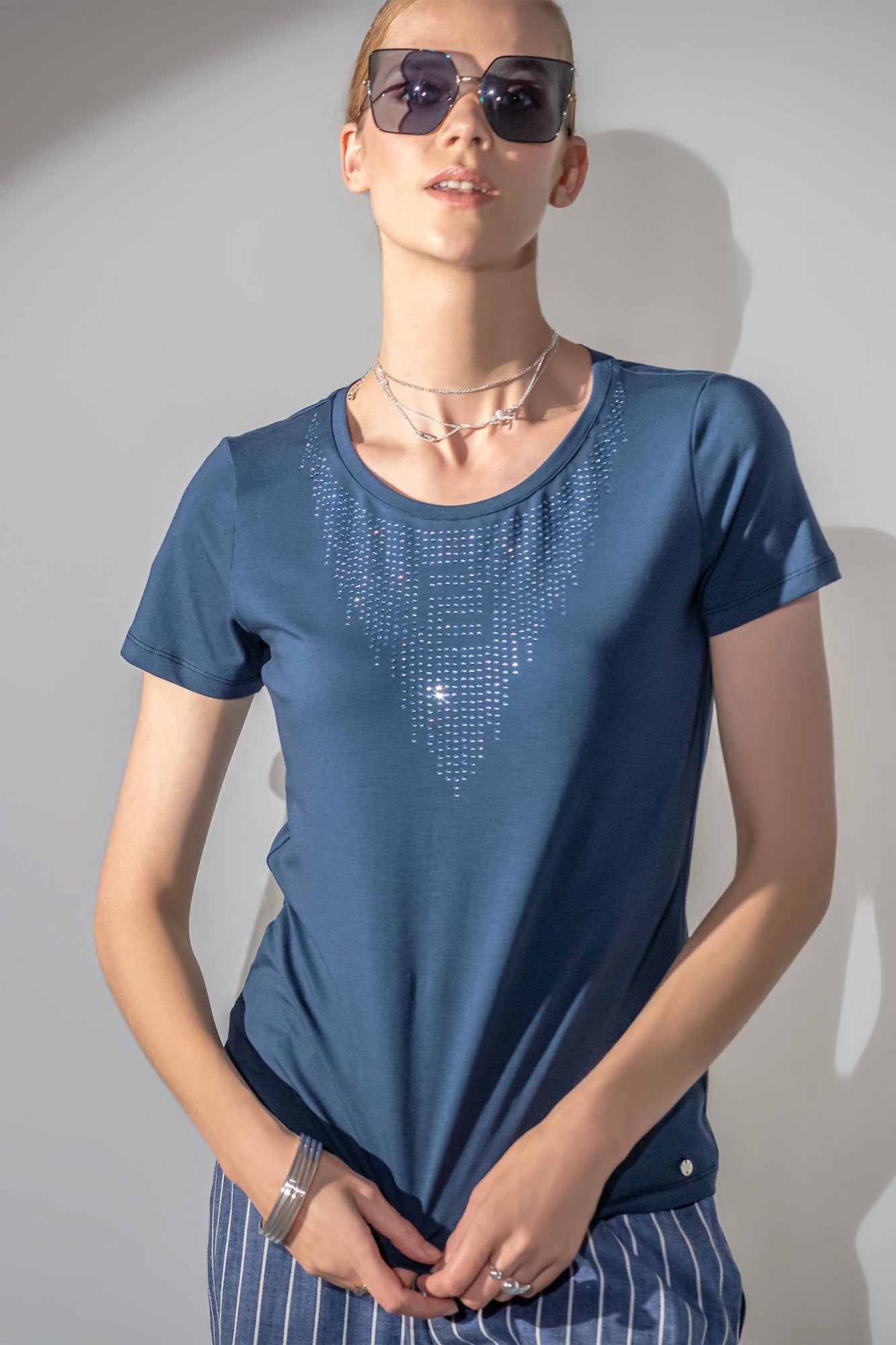 T-SHIRT MALHA LOGO