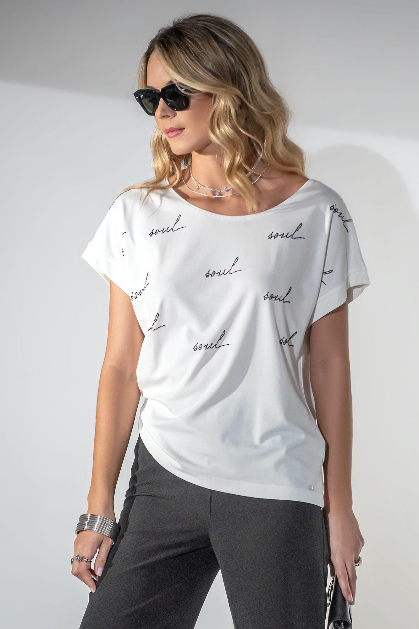 T-SHIRT MALHA DENIM