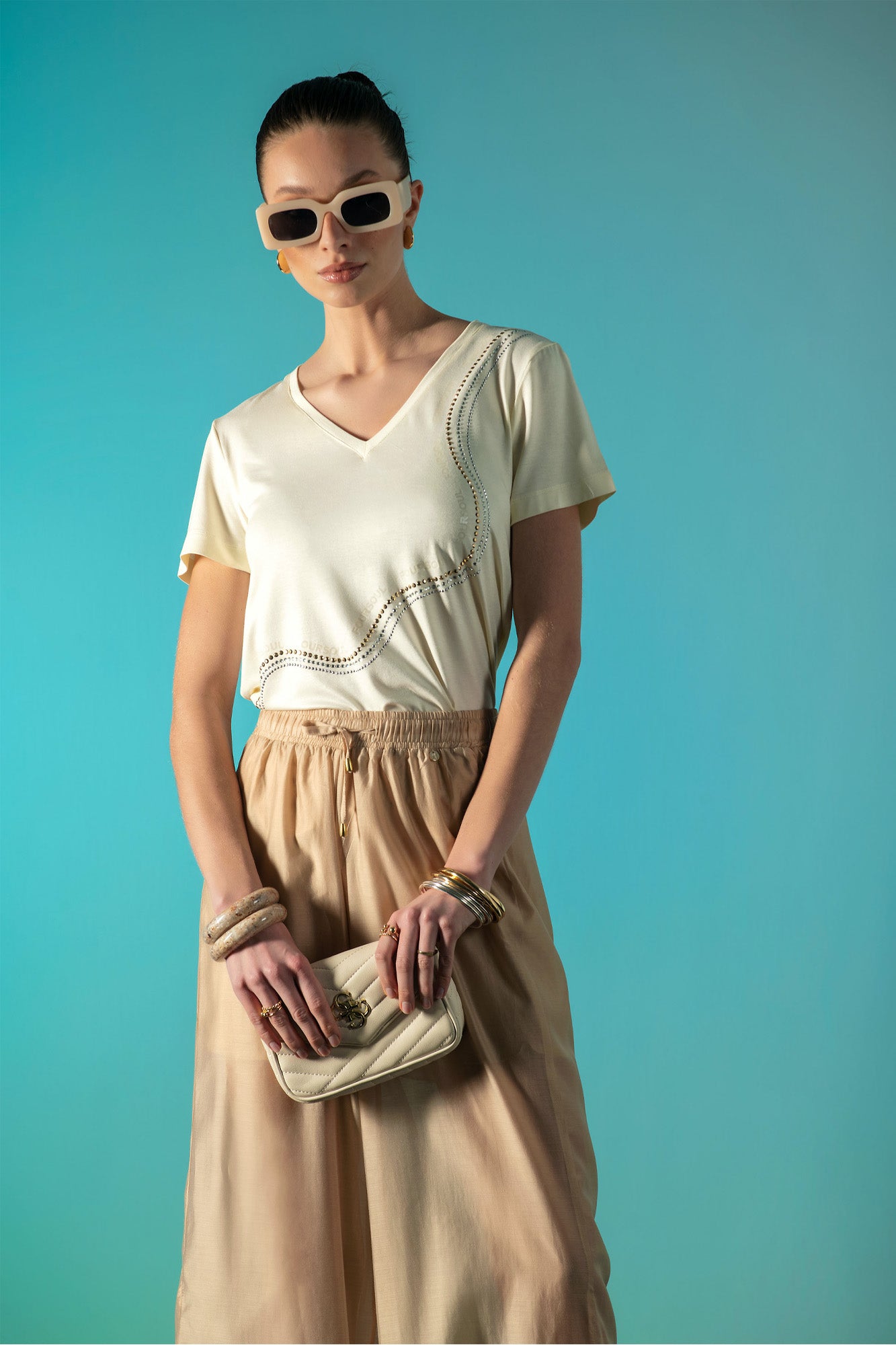 CALÇA TECIDO PANTALONAS