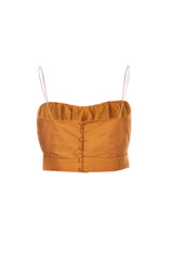 POPLIN CROP TOP