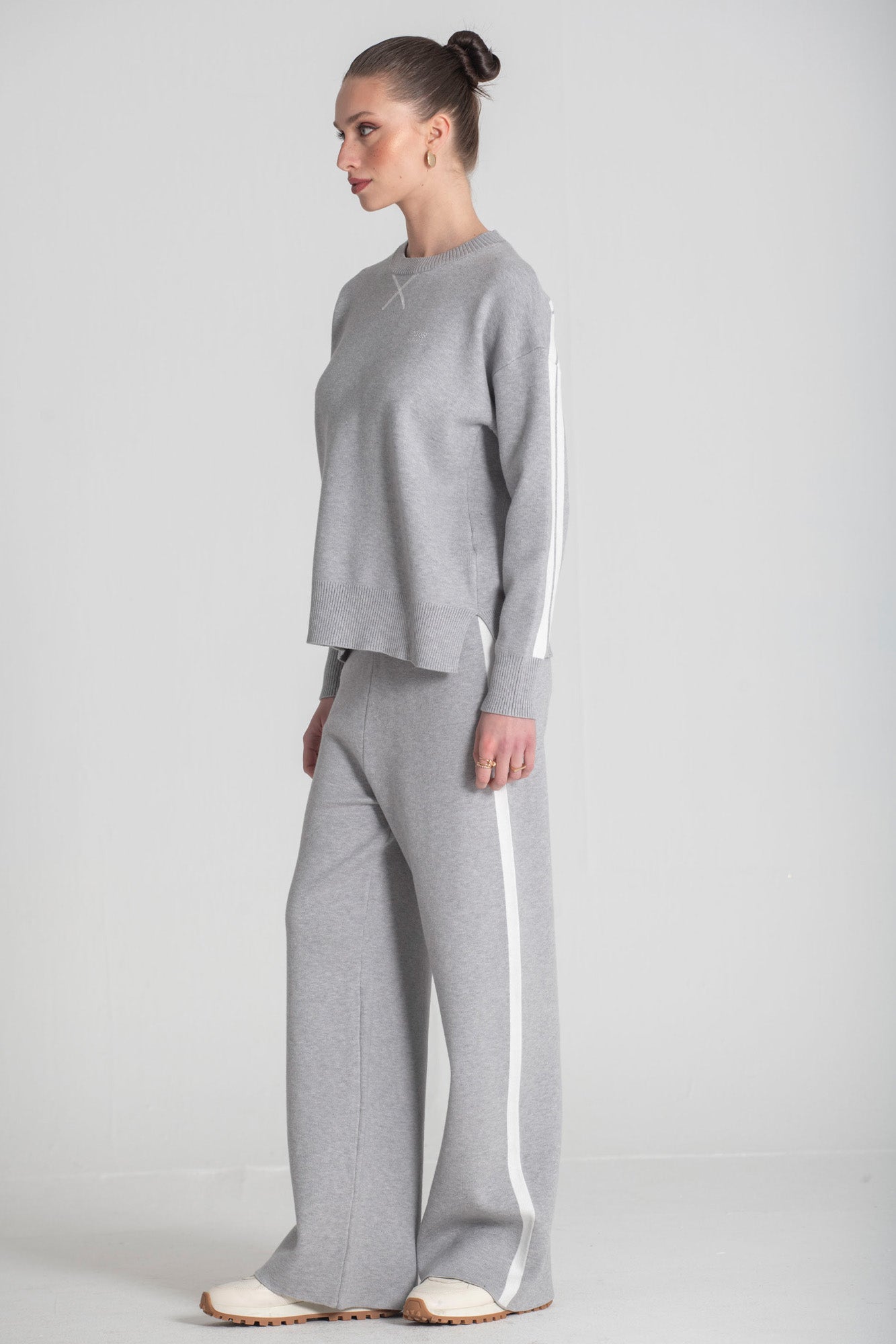 PANTALON DE SURVÊTEMENT EN MAILLE