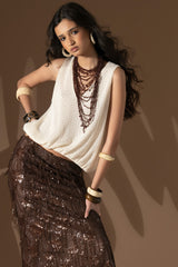 BLUSA BALAO CROCHET