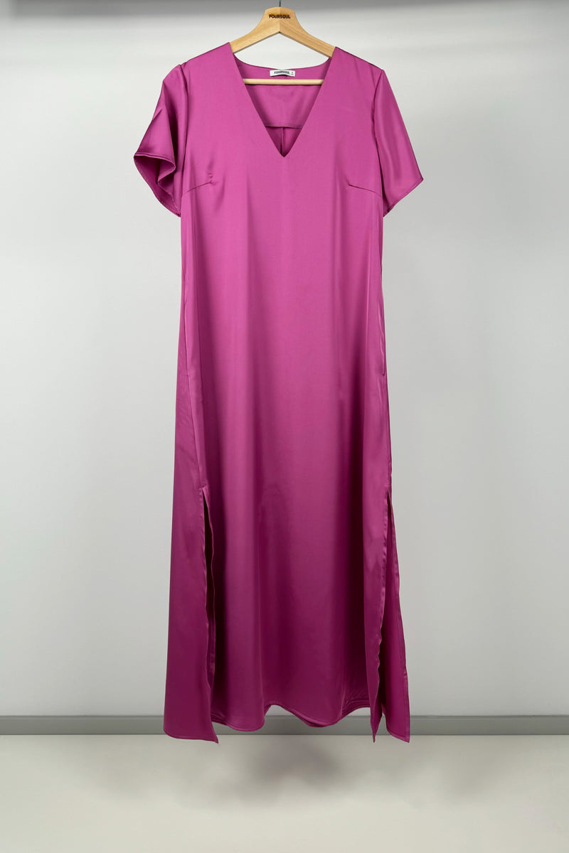 SATIN BASIC DRESS