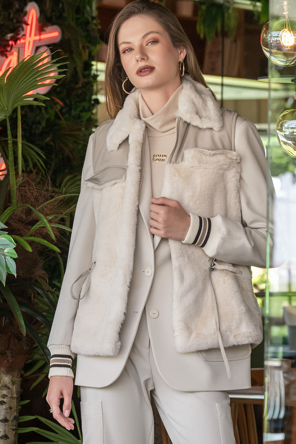 BLAZER COM TIRA RECTA