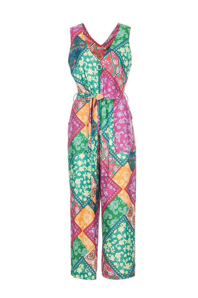 PRINTED JUMPSUIT