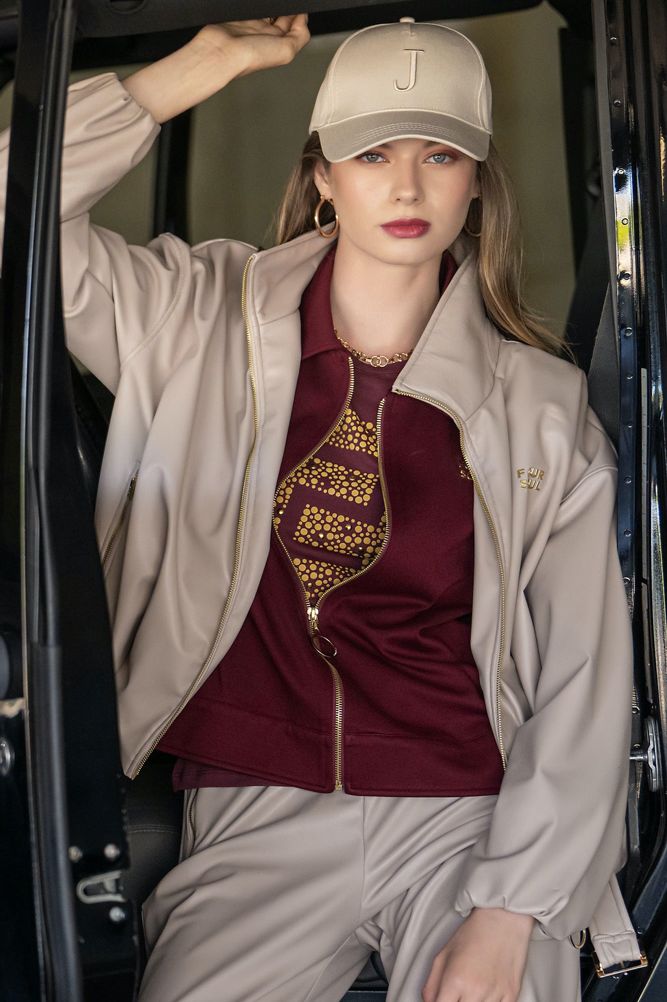 BOMBER ECO-LEATHER