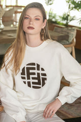 SWEAT MALHA DECOTE REDONDO