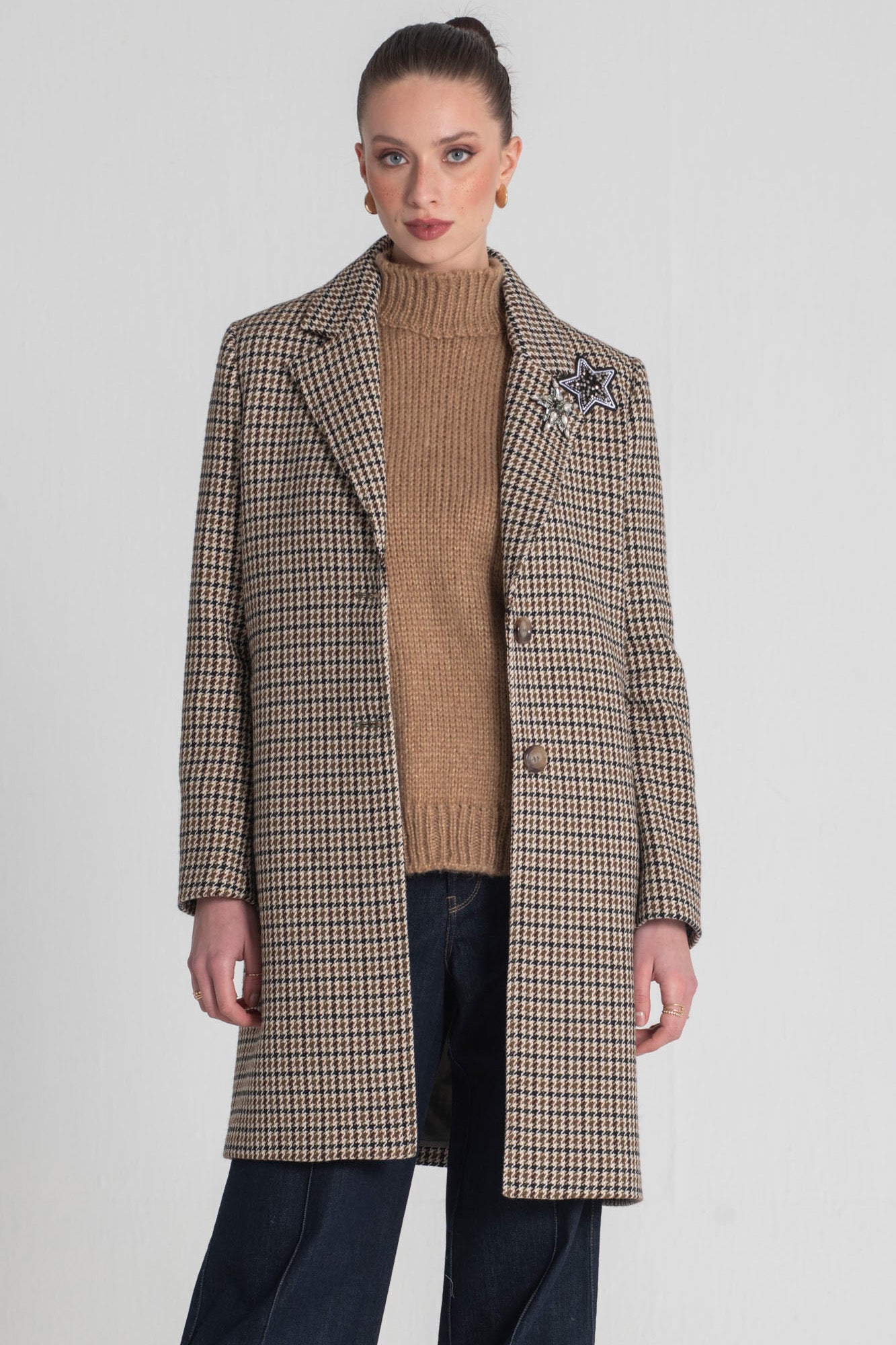 Manteau de ferme Prince de Galles