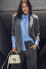 CALÇA COM TIIRA BRILHANTE LATERAL