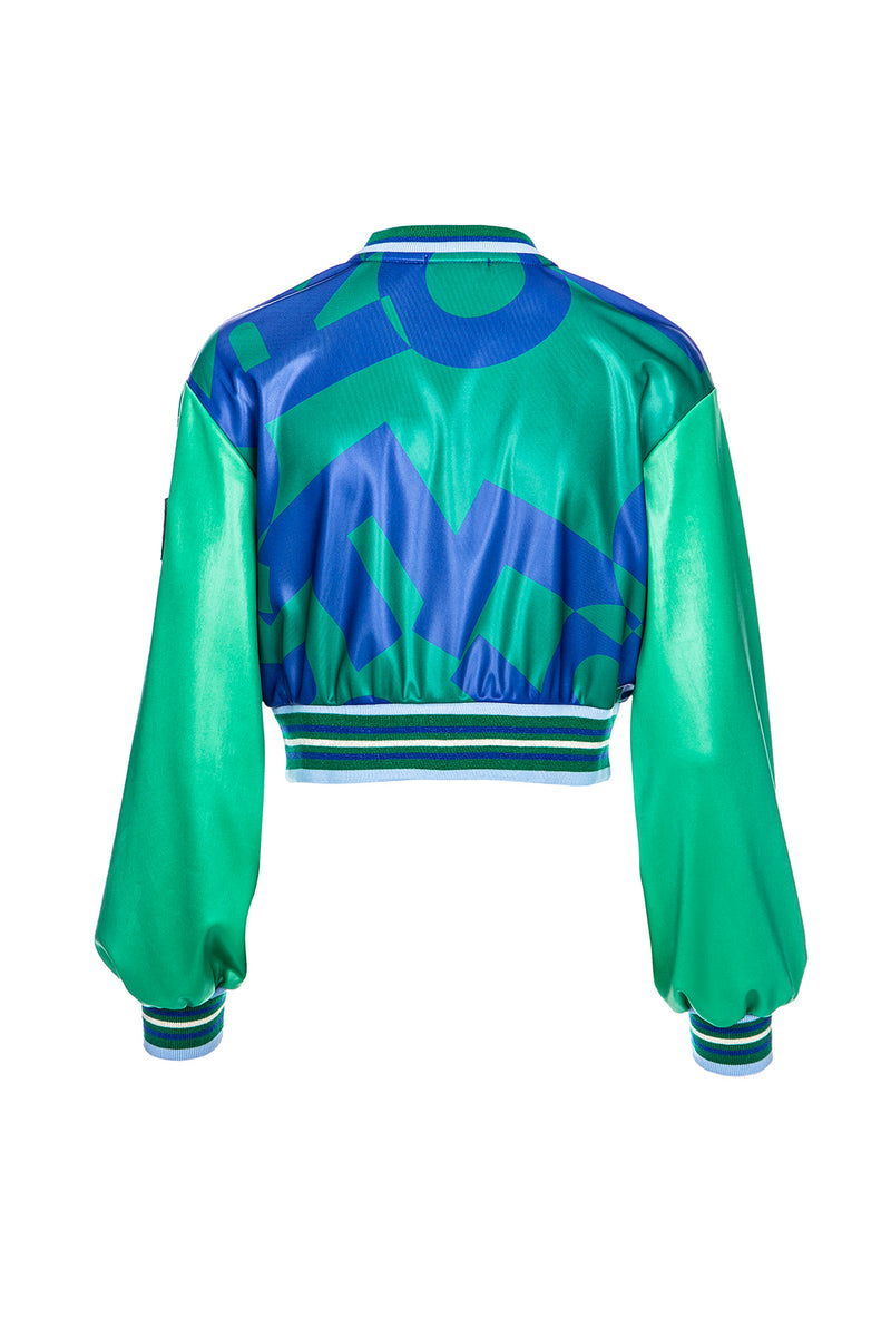 CROPPED BOMBER