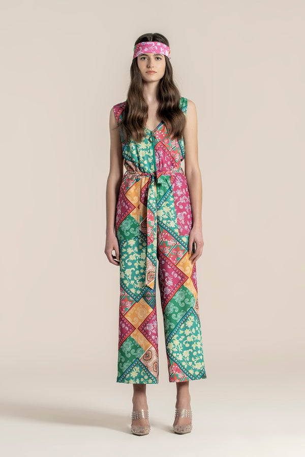 PRINTED JUMPSUIT