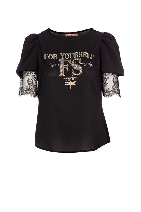 PRINCESS SLEEVES T-SHIRT