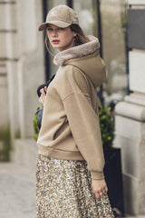 SWEAT MALHA COM CAPUZ