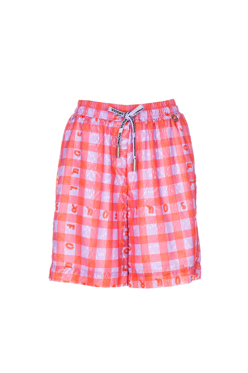 VICHY LONG SHORTS