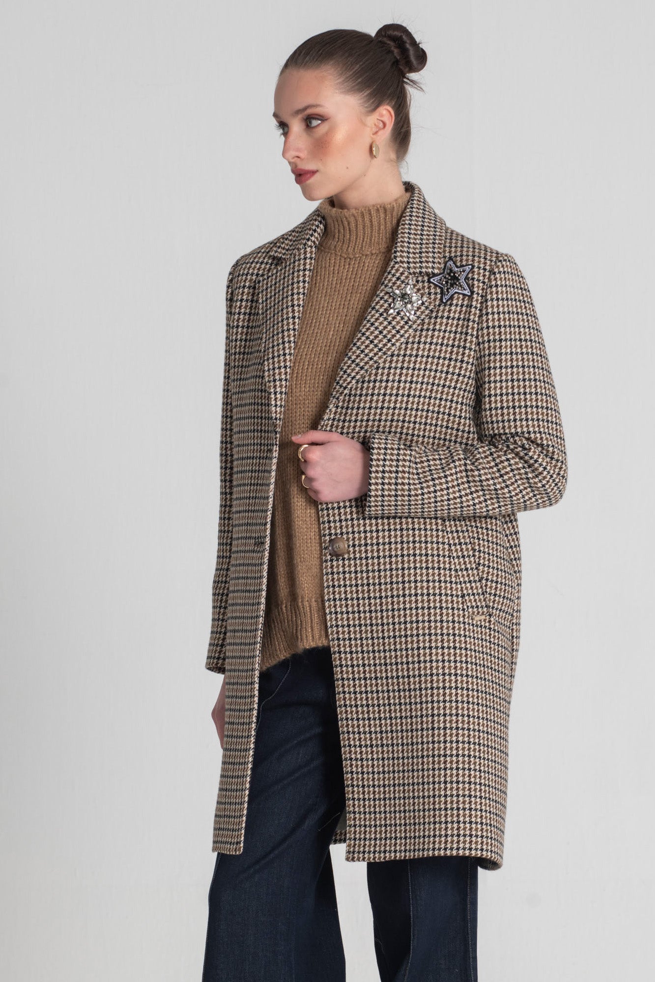 Manteau de ferme Prince de Galles