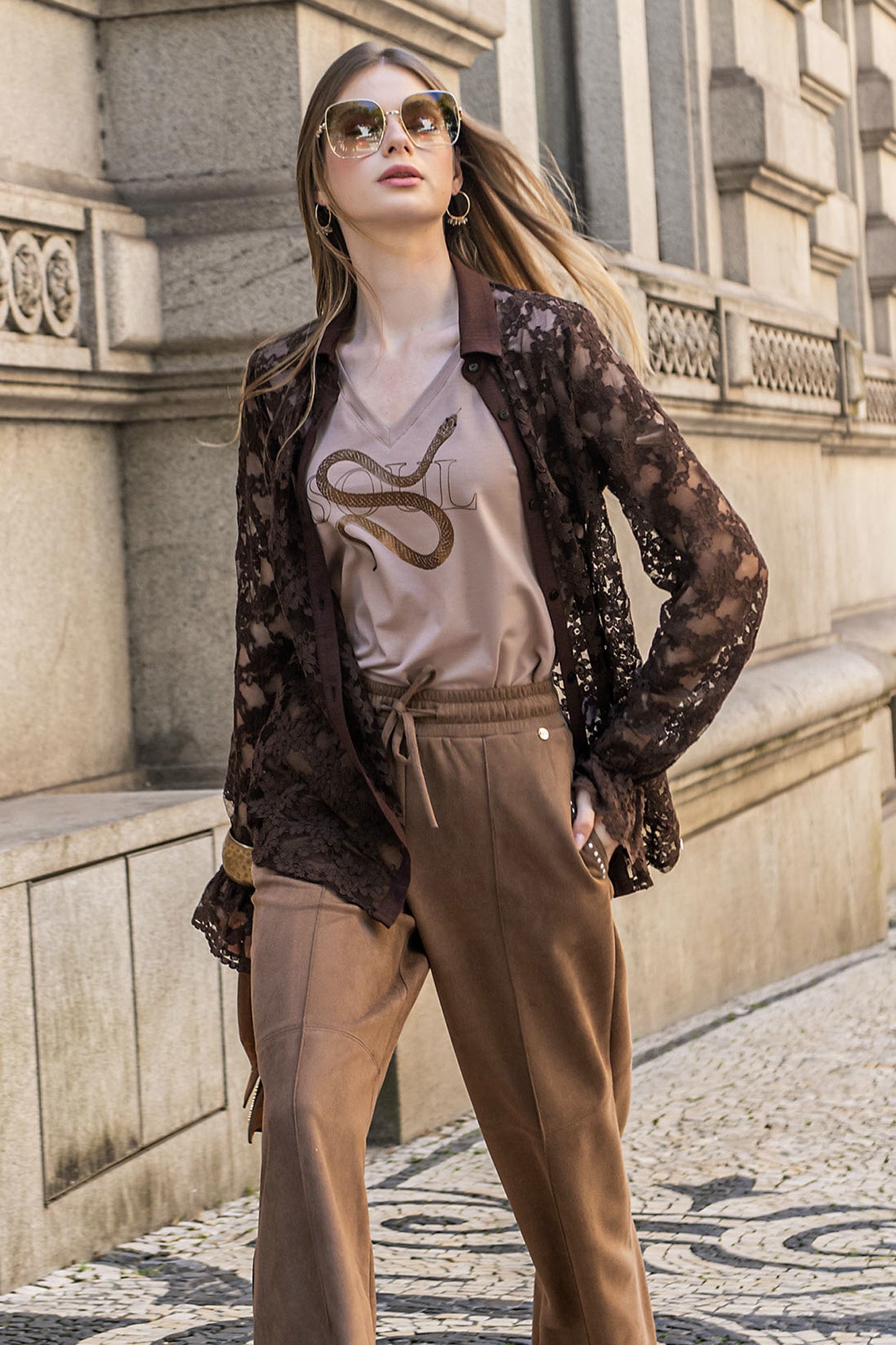 CAMISA  RENDA