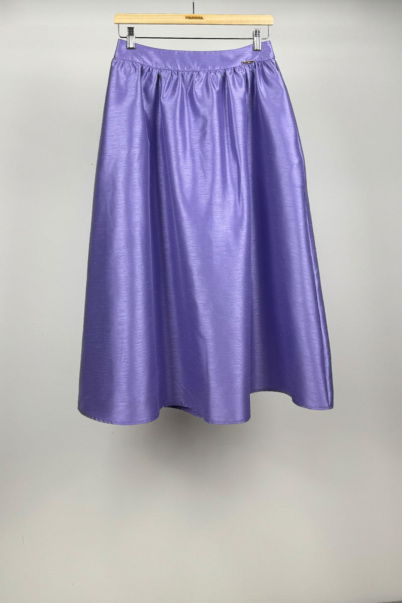 SATIN SKIRT