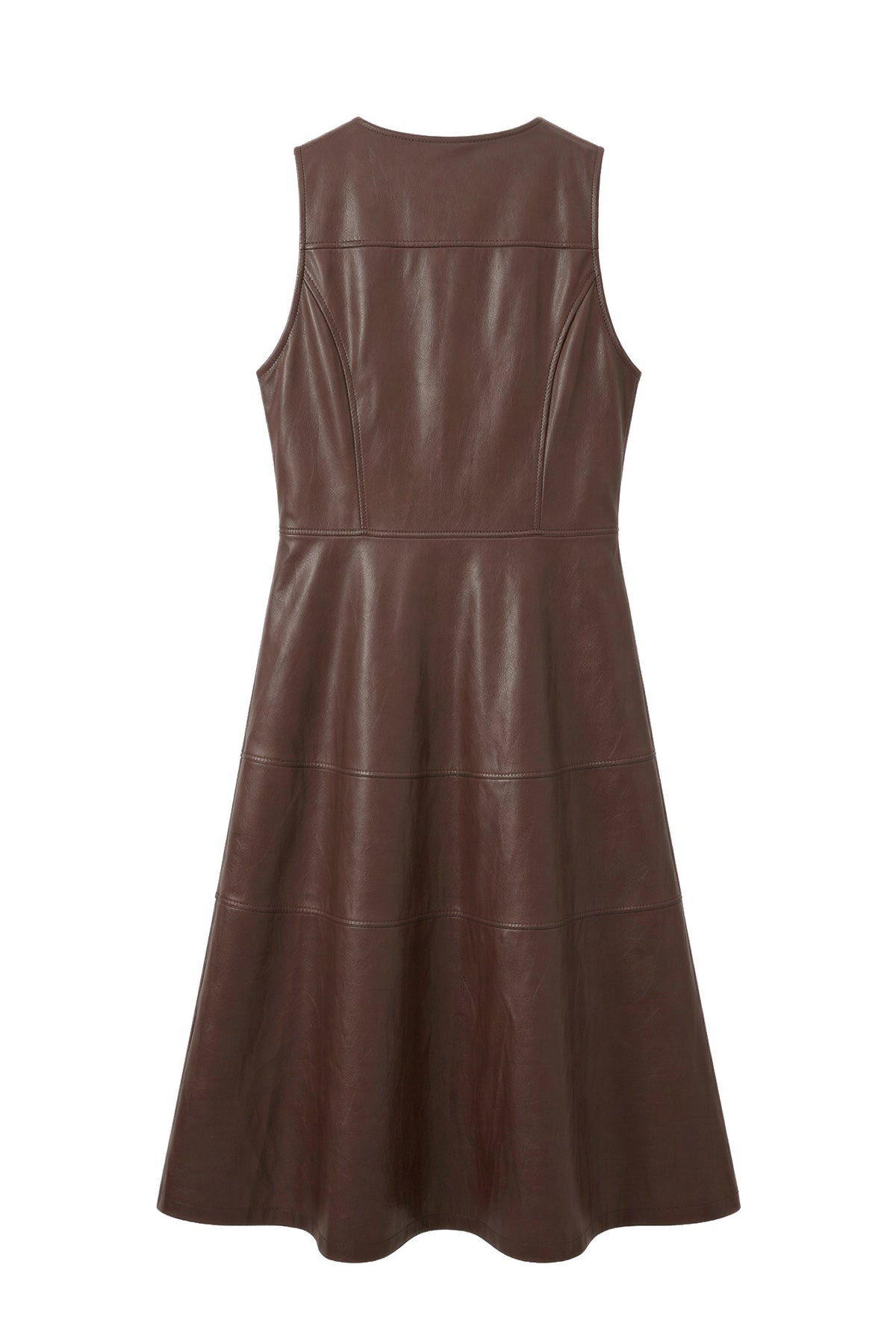 VESTIDO MIDI ECOPELE
