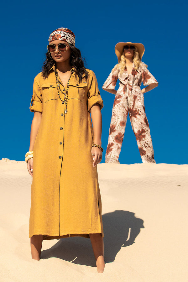 SAFARI SHIRTDRESS