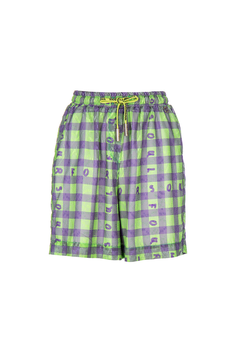 VICHY LONG SHORTS