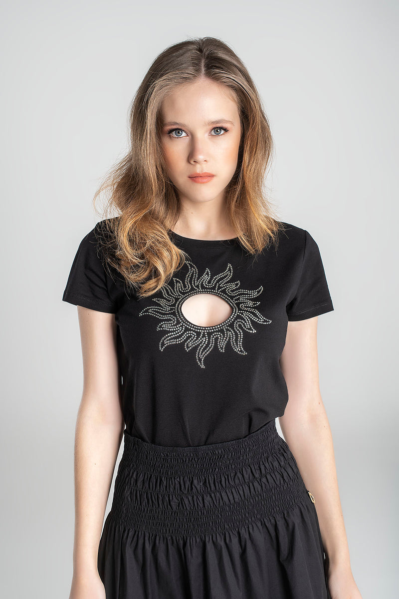 SUN STRASS T-SHIRT