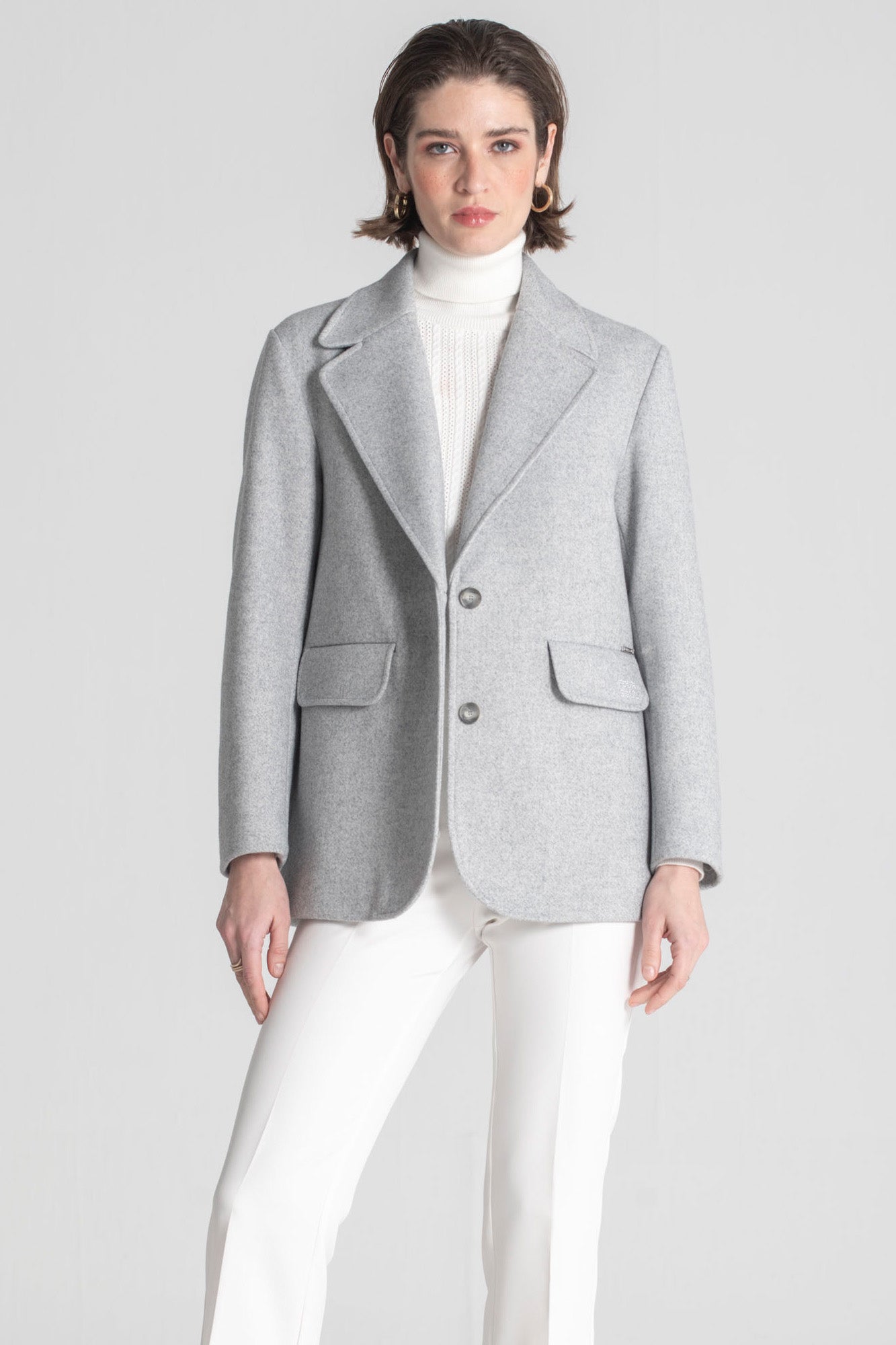 Manteau de ferme à empiècements