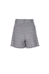 VICHY SKIRT-SHORTS