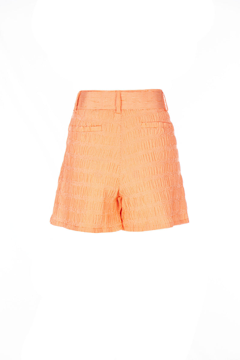 VICHY SKIRT-SHORTS