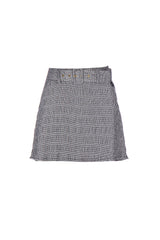 VICHY SKIRT-SHORTS