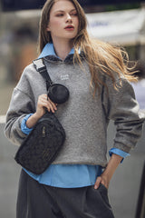 SWEAT MALHA COM CAPUZ