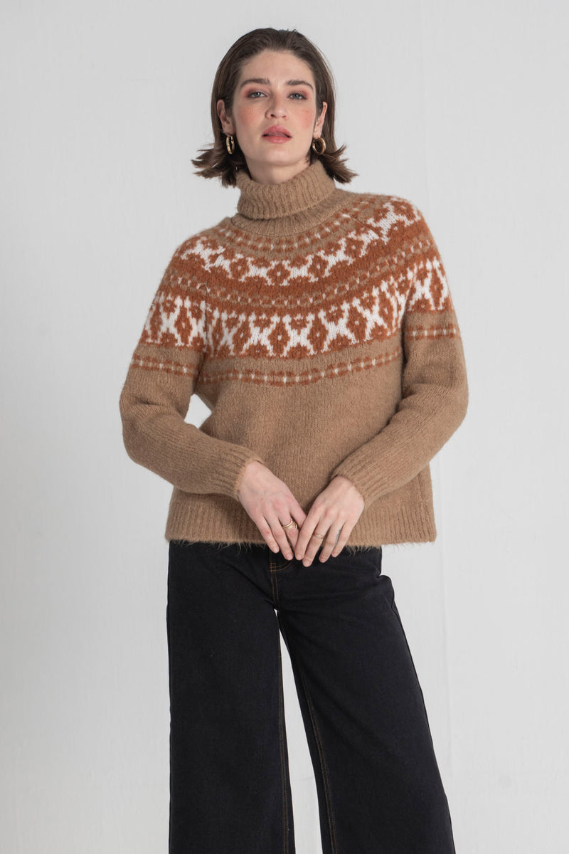 MALHA GOLA ALTA ETNICO