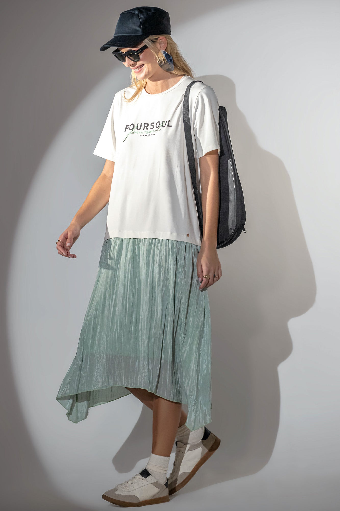 ROBE EN MAILLE T-SHIRT