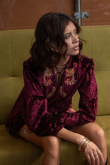 VELVET BLOUSE