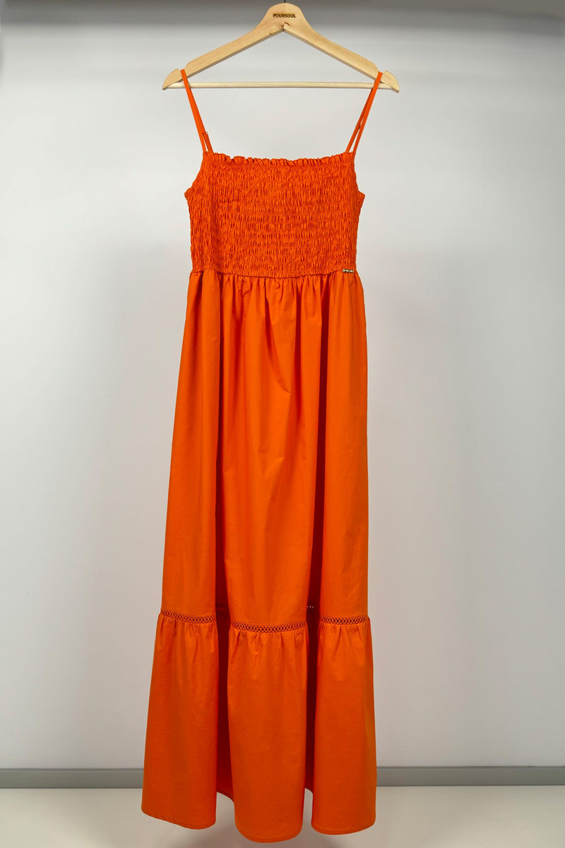 COTTON LONG DRESS