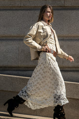 VESTIDO COMPRIDO RENDA