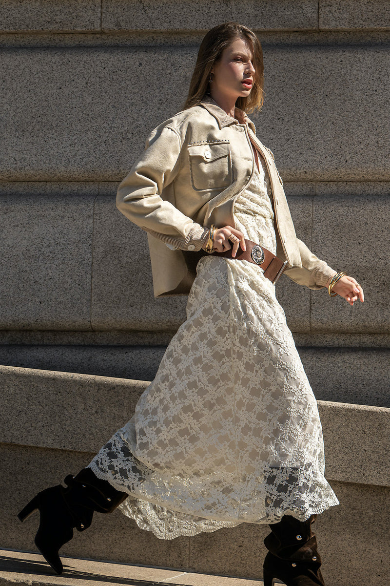 VESTIDO COMPRIDO RENDA