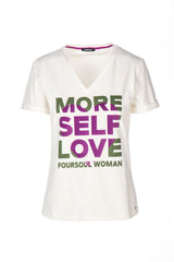 SELF LOVE V NECK T-SHIRT