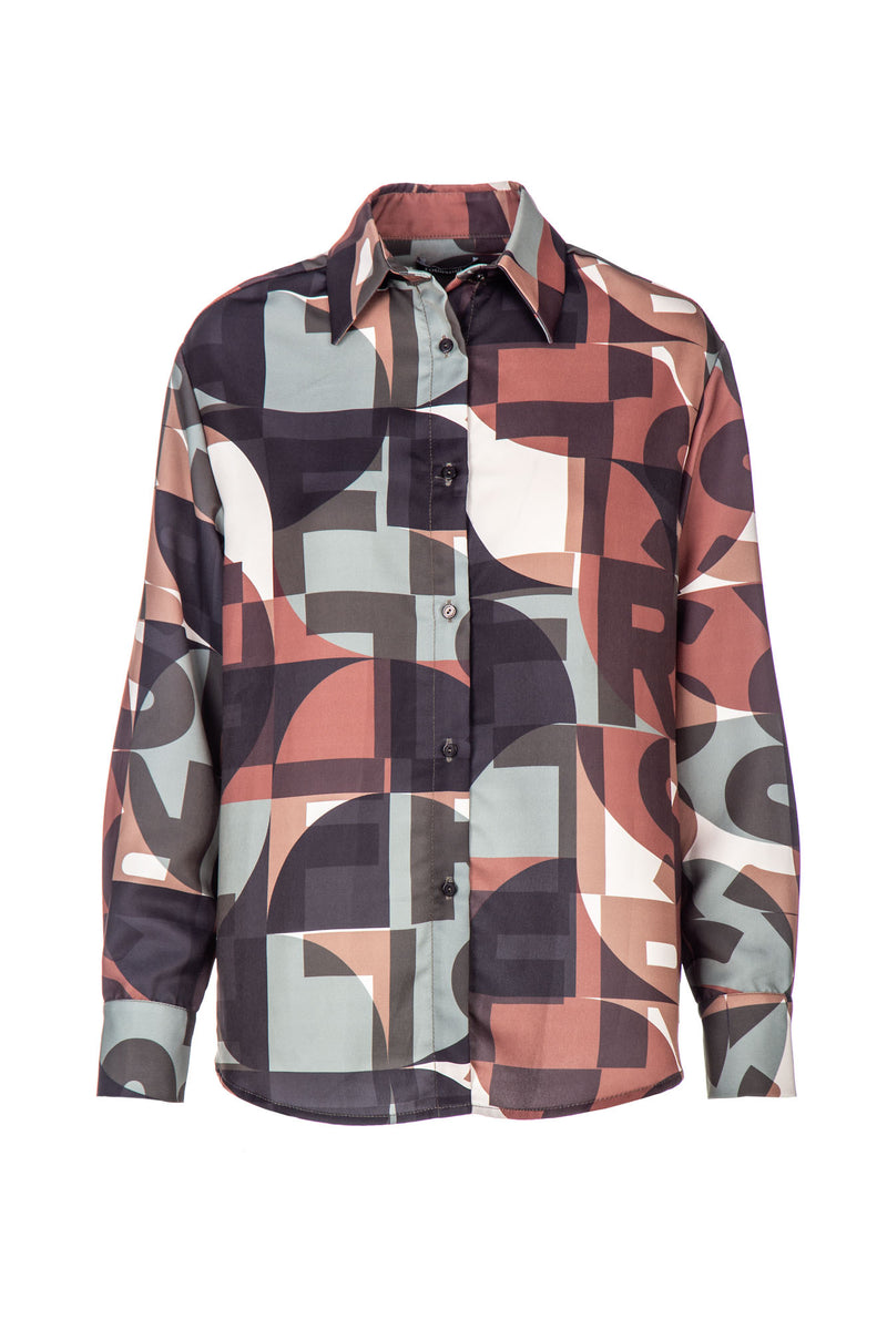 GEOMETRIC PRINTED SHIRT