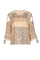 SEQUINS T-SHIRT