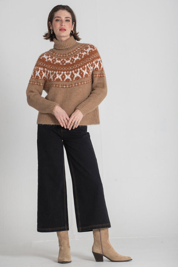 JEANS LINHA EM CONTRASTE